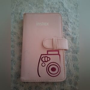 Instax Pink Camera Photo Album